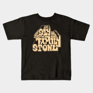 Sly & The Family Stone Funky Typo - Legendary Grooves! Kids T-Shirt